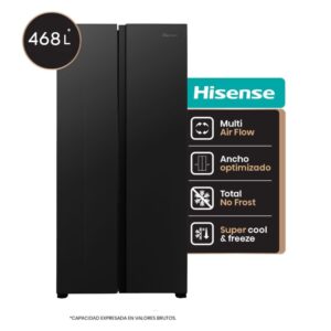 HEL HISENSE RS3N428NAB SBS NEGRA
