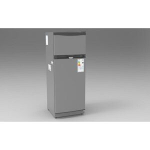 HELADERA BAMBI 2F-1200PA PLATA