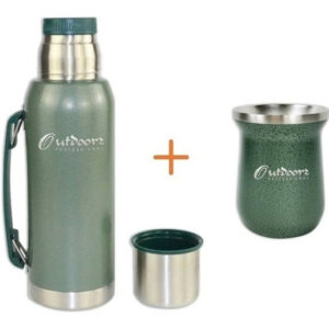 TERMO MATE OUTDOORS + MATE/BOMBILLA