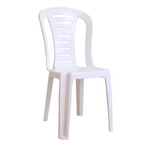 SILLA RICASS PLASTICA REINA BLANCA